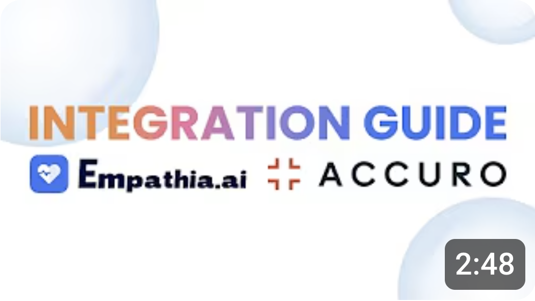 Accuro AI Integration