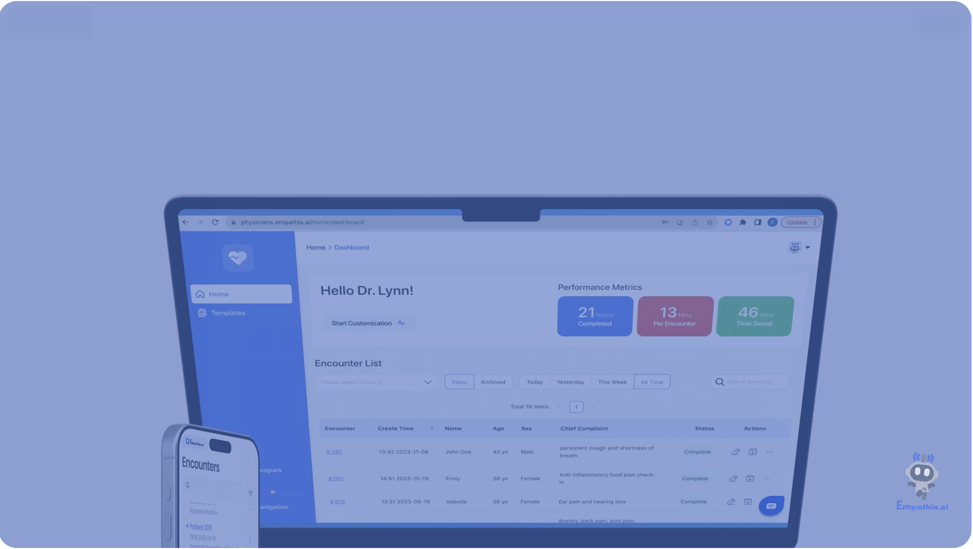 Use Empathia App to Record Anywhere